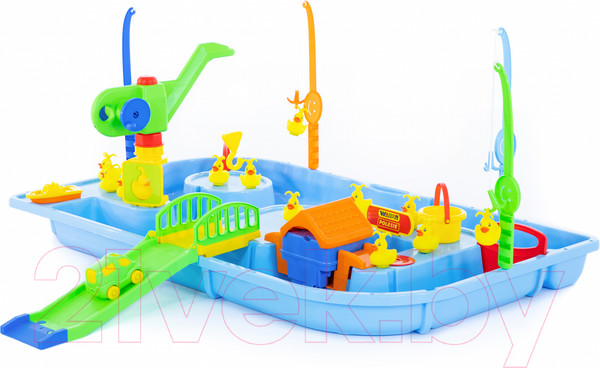 Изображение товара Развивающий игровой набор Полесье Поймай уточку / 40558