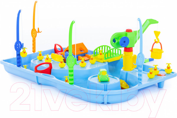 Изображение товара Развивающий игровой набор Полесье Поймай уточку / 40558