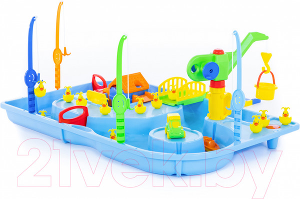 Изображение товара Развивающий игровой набор Полесье Поймай уточку / 40558