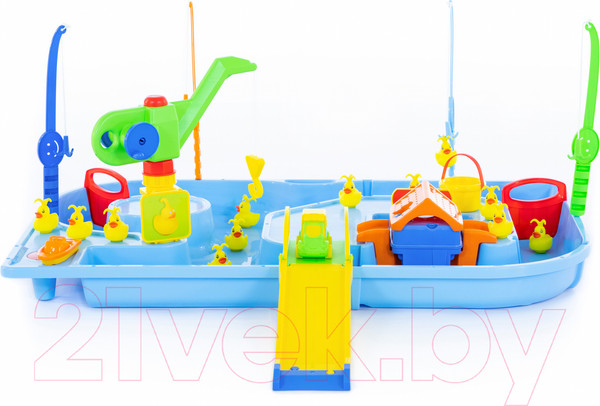 Изображение товара Развивающий игровой набор Полесье Поймай уточку / 40558