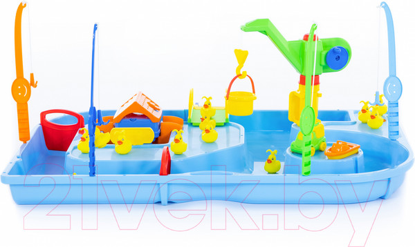 Изображение товара Развивающий игровой набор Полесье Поймай уточку / 40558