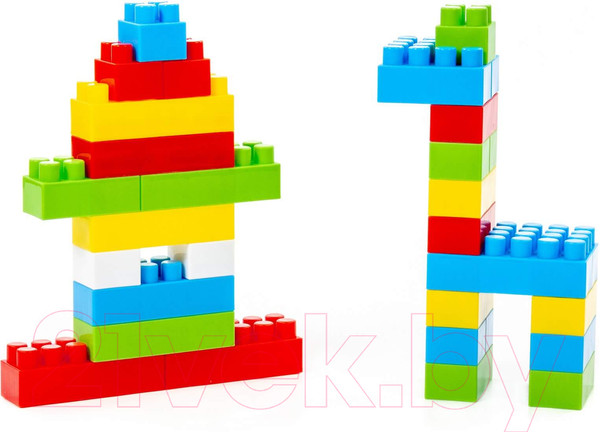 Изображение товара Конструктор Полесье Мини / 0323 (32эл, в пакете)