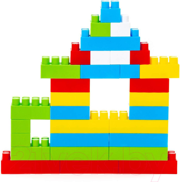 Изображение товара Конструктор Полесье Мини / 0323 (32эл, в пакете)