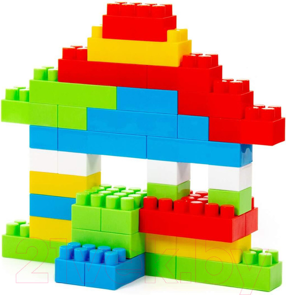 Изображение товара Конструктор Полесье Малый / 0316 (48эл, в пакете)