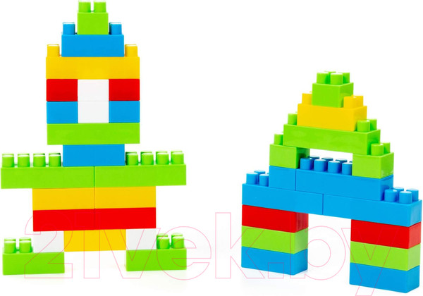 Изображение товара Конструктор Полесье Малый / 0316 (48эл, в пакете)