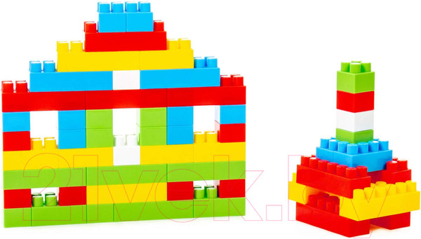 Изображение товара Конструктор Полесье Большой / 0293 (96эл, в пакете)