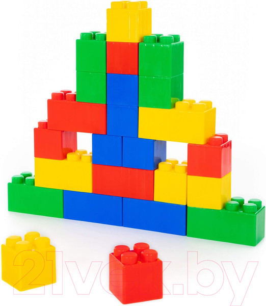 Изображение товара Конструктор Полесье Строительный XXL / 37503 (24эл)