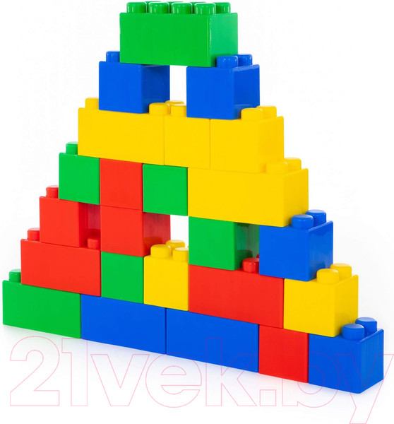 Изображение товара Конструктор Полесье Строительный XXL / 37503 (24эл)