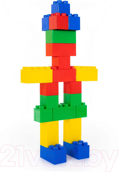 Изображение товара Конструктор Полесье Строительный XXL / 37503 (24эл)