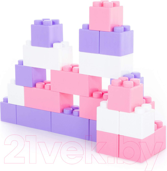 Изображение товара Конструктор Полесье Строительный XXL / 40107 (24эл)