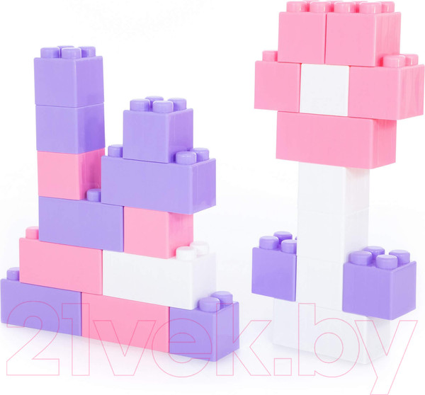 Изображение товара Конструктор Полесье Строительный XXL / 40107 (24эл)