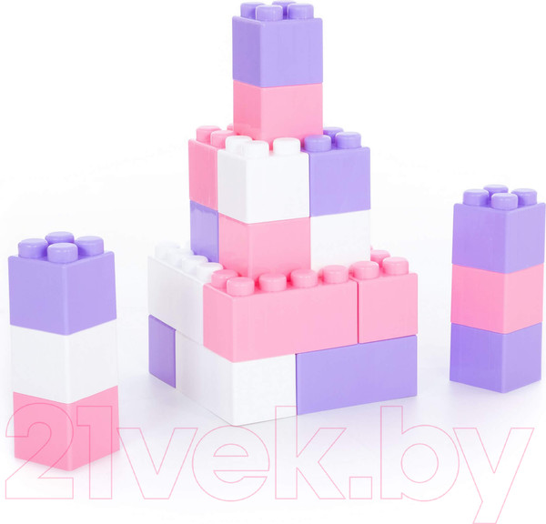 Изображение товара Конструктор Полесье Строительный XXL / 40107 (24эл)