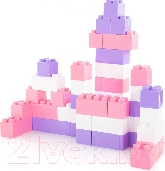 Изображение товара Конструктор Полесье Строительный XXL / 40091 (45эл)