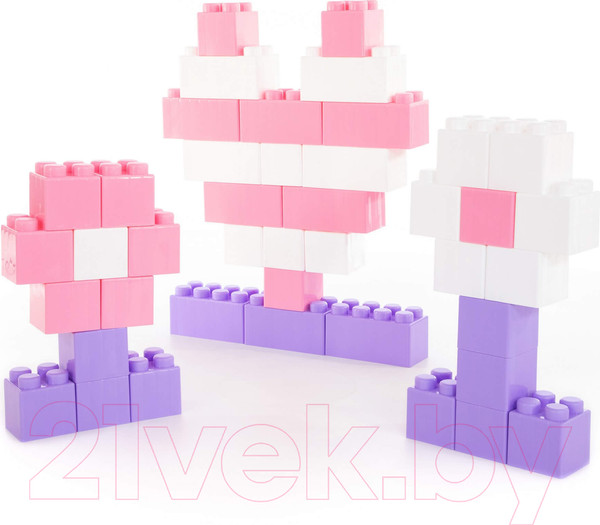 Изображение товара Конструктор Полесье Строительный XXL / 40091 (45эл)