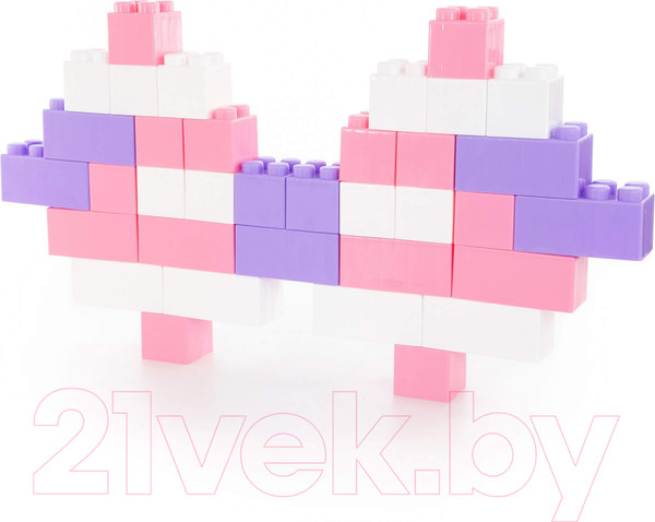 Изображение товара Конструктор Полесье Строительный XXL / 40091 (45эл)