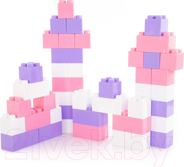 Изображение товара Конструктор Полесье Строительный XXL / 40091 (45эл)