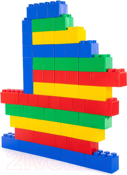 Изображение товара Конструктор Полесье Строительный XXL / 41999 (72эл)