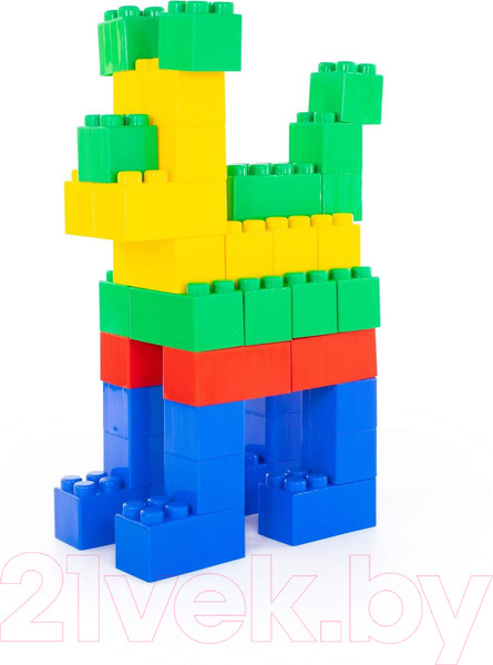 Изображение товара Конструктор Полесье Строительный XXL / 41999 (72эл)