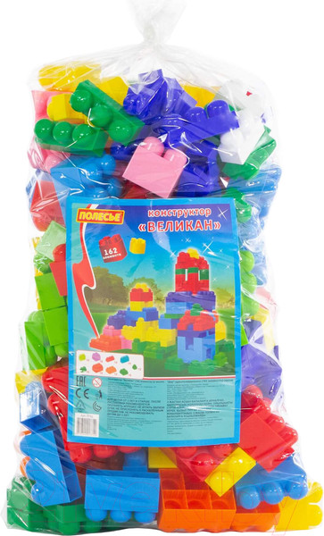 Изображение товара Конструктор Полесье Великан / 7710 (162эл)