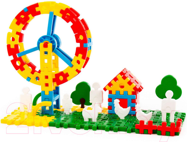 Изображение товара Конструктор Полесье Луна-парк 1 / 5380 (148эл)