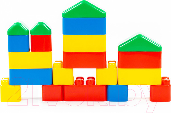 Изображение товара Конструктор Полесье Малыш / 61775 (20эл)