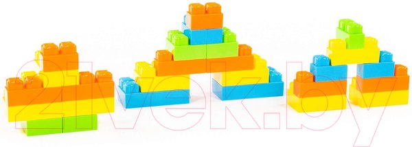 Изображение товара Конструктор Полесье Малютка / 56375 (60эл)