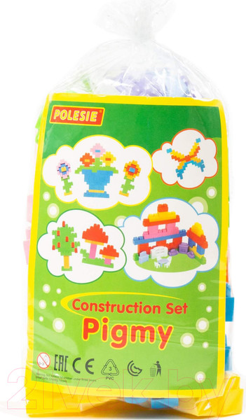 Изображение товара Конструктор Полесье Малютка / 49377 (90эл)