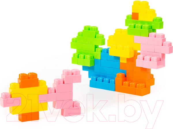 Изображение товара Конструктор Полесье Малютка / 49377 (90эл)