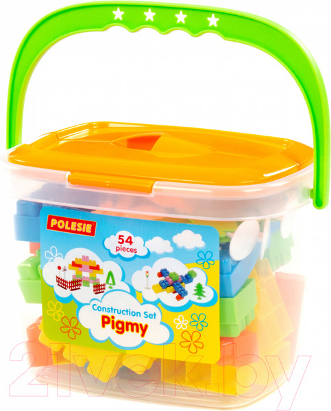 Изображение товара Конструктор Полесье Малютка / 51608 (54эл)