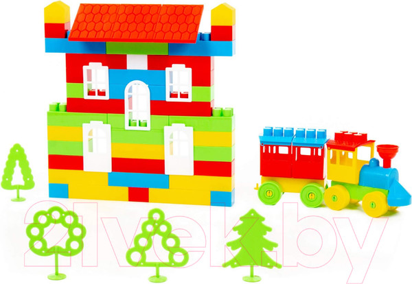 Изображение товара Конструктор Полесье Строитель Средний / 0583