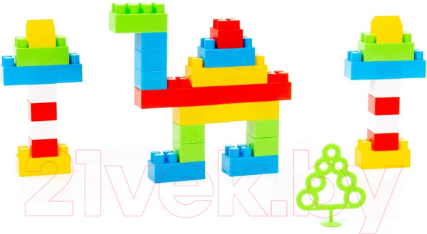 Изображение товара Конструктор Полесье Строитель Средний / 0583