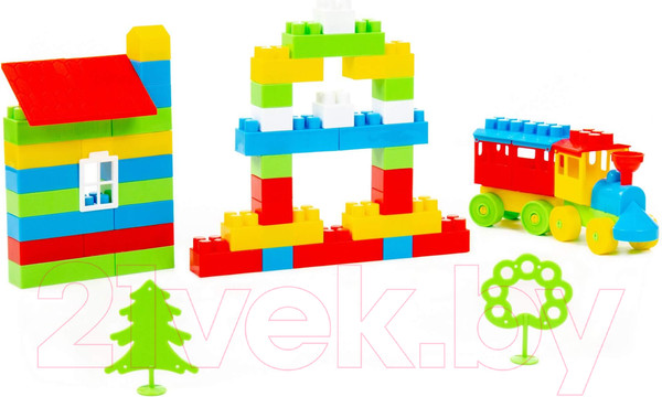 Изображение товара Конструктор Полесье Строитель Средний / 0583