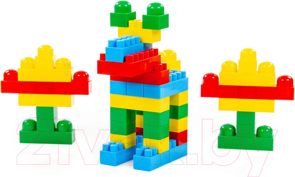 Изображение товара Конструктор Полесье Супер-Микс  / 8039 (144эл, в рюкзаке)