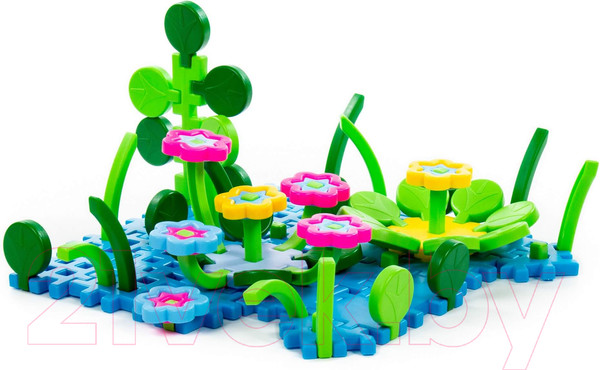 Изображение товара Конструктор Полесье Флора 2 / 5410 (91эл, в пакете)