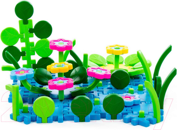 Изображение товара Конструктор Полесье Флора 2 / 5410 (91эл, в пакете)