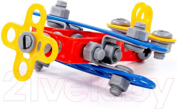 Изображение товара Конструктор Полесье Изобретатель. Самолет №1 / 55002