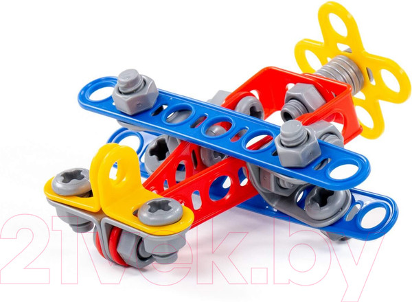 Изображение товара Конструктор Полесье Изобретатель. Самолет №1 / 55002