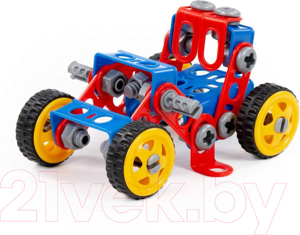 Изображение товара Конструктор Полесье Изобретатель. Квадроцикл №1 / 55057