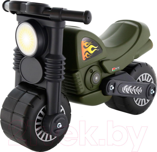 Изображение товара Каталка детская Полесье Моторбайк военный / 49308