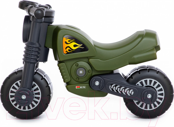 Изображение товара Каталка детская Полесье Моторбайк военный / 49308