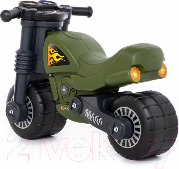 Изображение товара Каталка детская Полесье Моторбайк военный / 49308