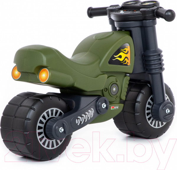 Изображение товара Каталка детская Полесье Моторбайк военный / 49308