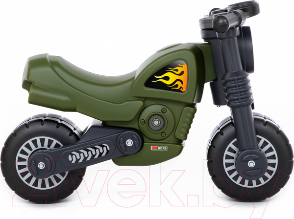 Изображение товара Каталка детская Полесье Моторбайк военный / 49308