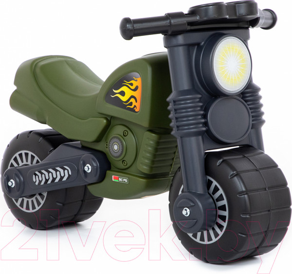Изображение товара Каталка детская Полесье Моторбайк военный / 49308