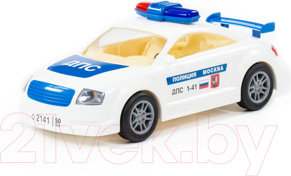 Изображение товара Автомобиль игрушечный Полесье Автомобиль ДПС Москва / 37039