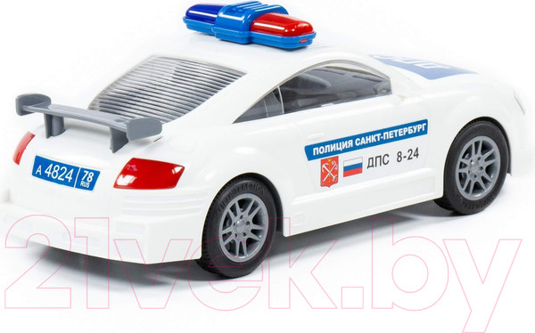 Изображение товара Автомобиль игрушечный Полесье Автомобиль ДПС Санкт-Петербург / 37053
