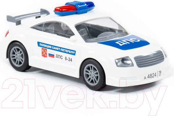 Изображение товара Автомобиль игрушечный Полесье Автомобиль ДПС Санкт-Петербург / 37053