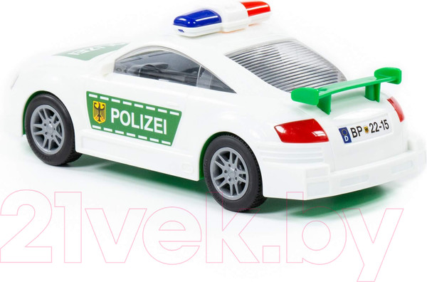 Изображение товара Автомобиль игрушечный Полесье Автомобиль Polizei / 37091