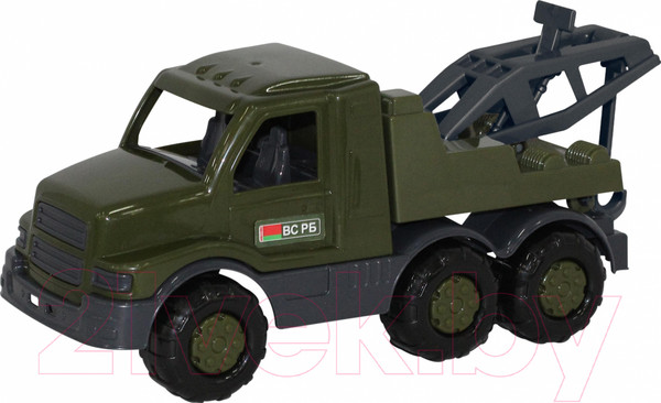 Изображение товара Эвакуатор игрушечный Полесье Эвакуатор военный Гоша / 49056