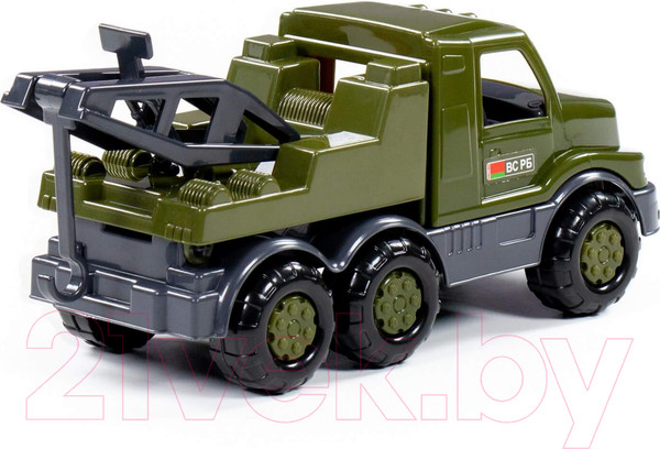 Изображение товара Эвакуатор игрушечный Полесье Эвакуатор военный Гоша / 49056